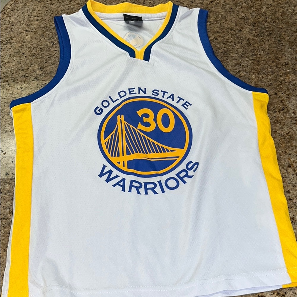 Golden State Warriors Kids Matching Set - White and Yellow